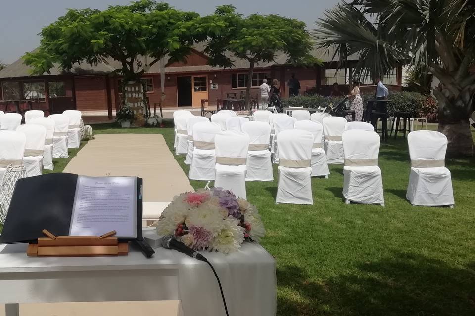 Celebrante de bodas Las Palmas