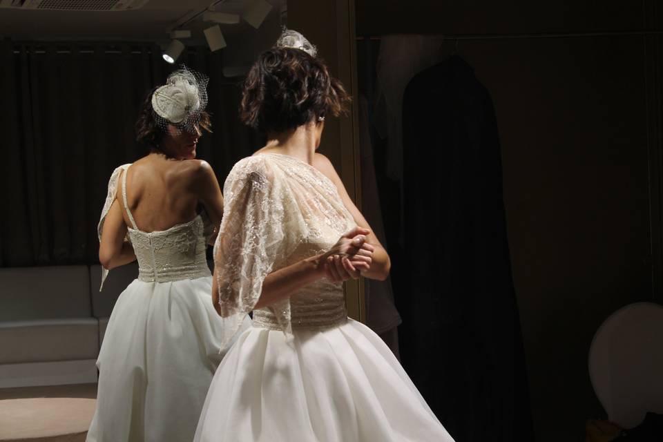 Pruebas de novia en L'Atelier Tudela