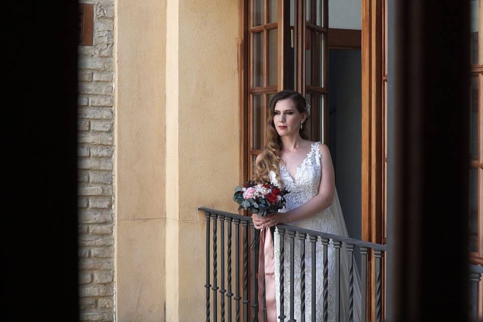 Rebeca antes de su boda