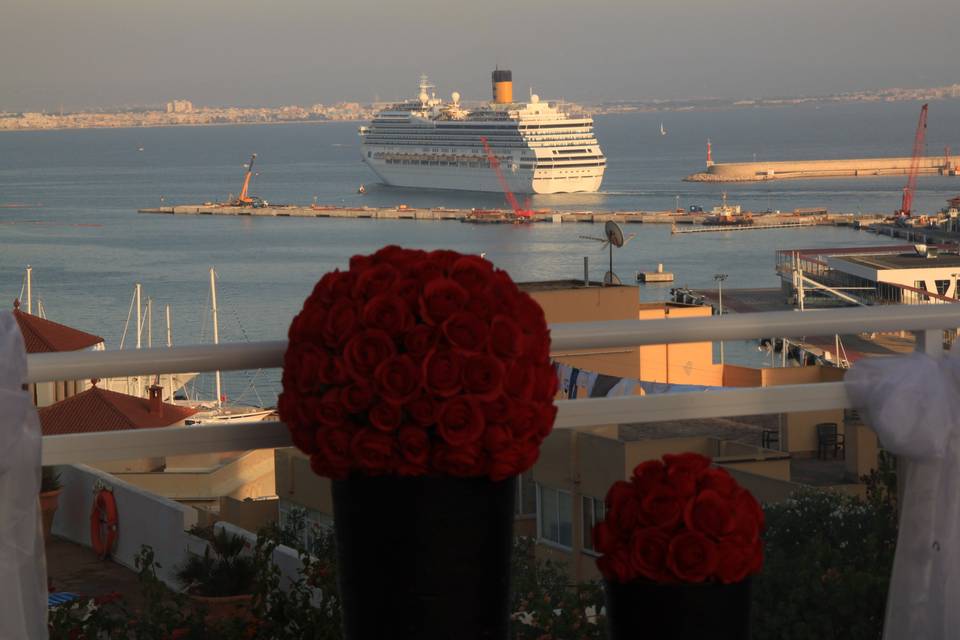 Vistas desde la terraza