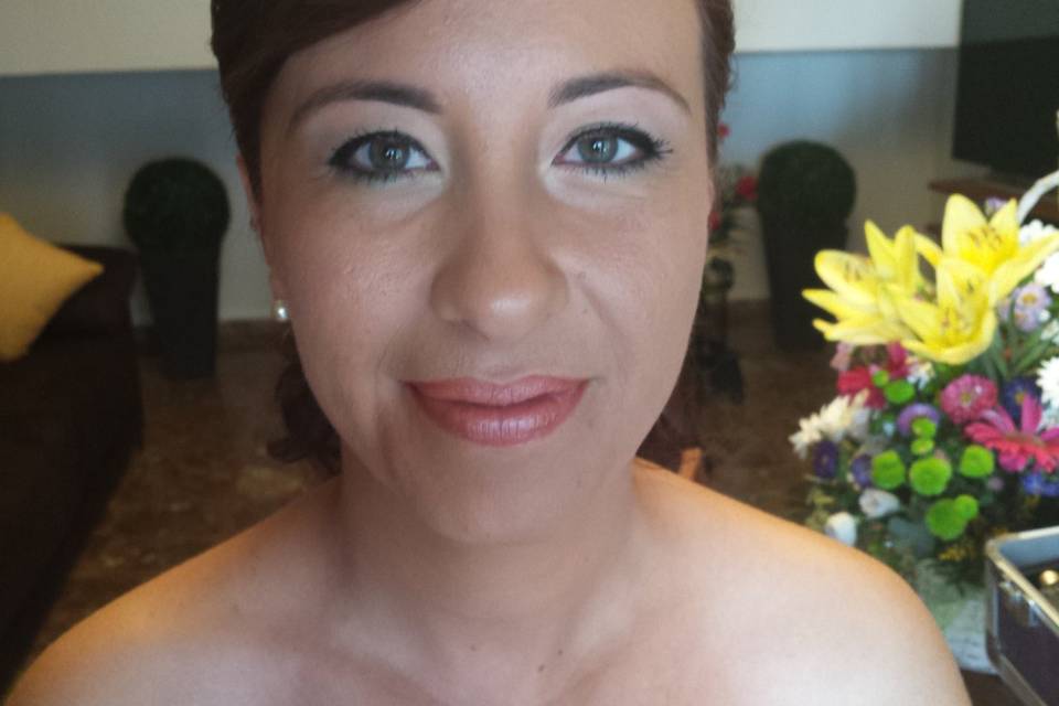 Maquillaje de novia día