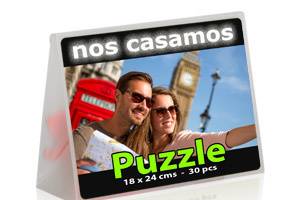 Caja puzzle personalizable