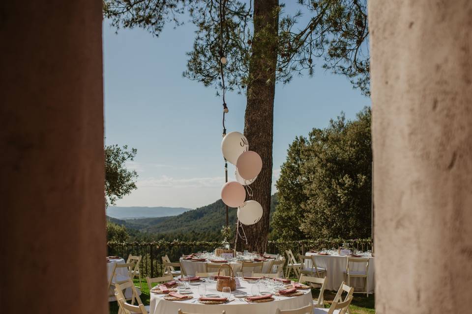 Decoración banquete