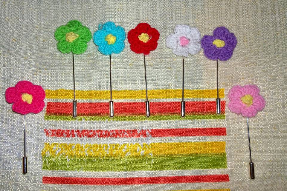 Flores Crochet