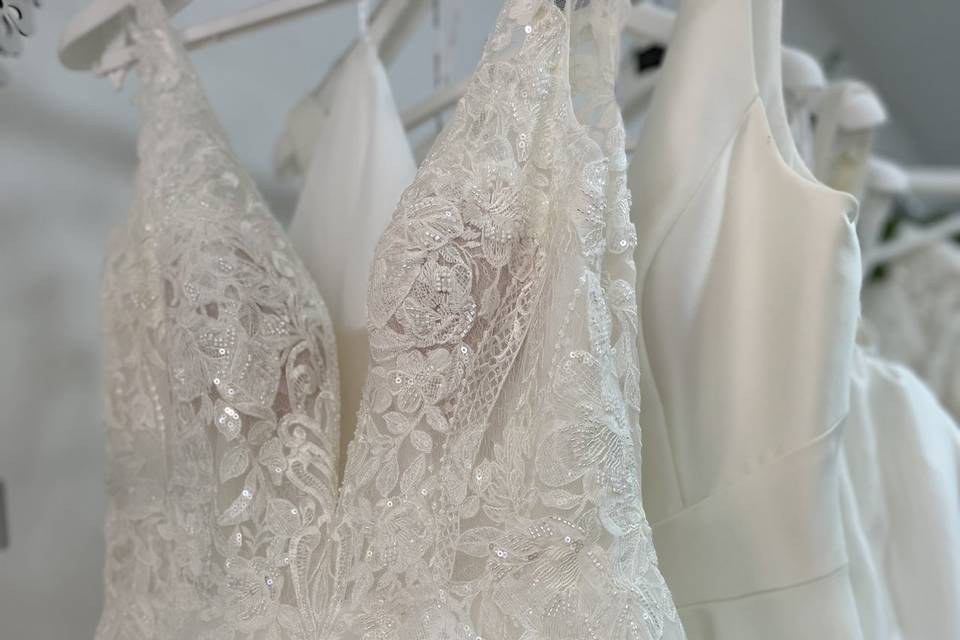 Variedad de vestidos