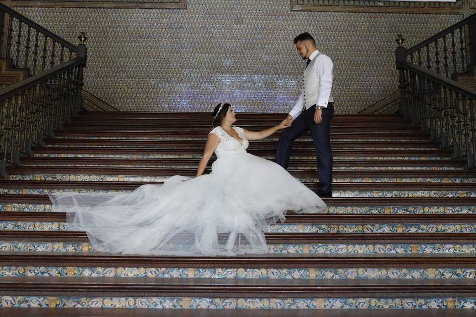 Postboda en Sevilla