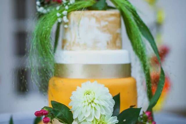 Pastel de boda marroquí