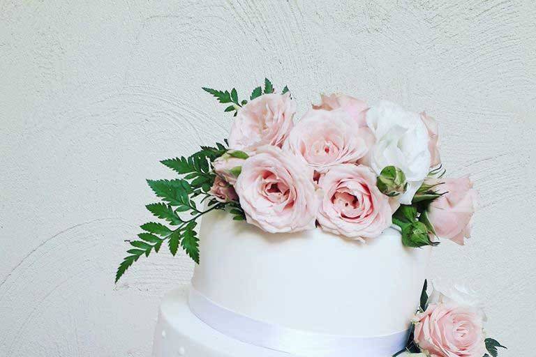 Pastel de boda clásico