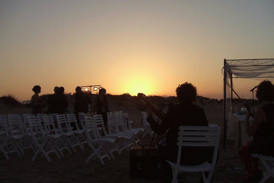 Boda en la playa