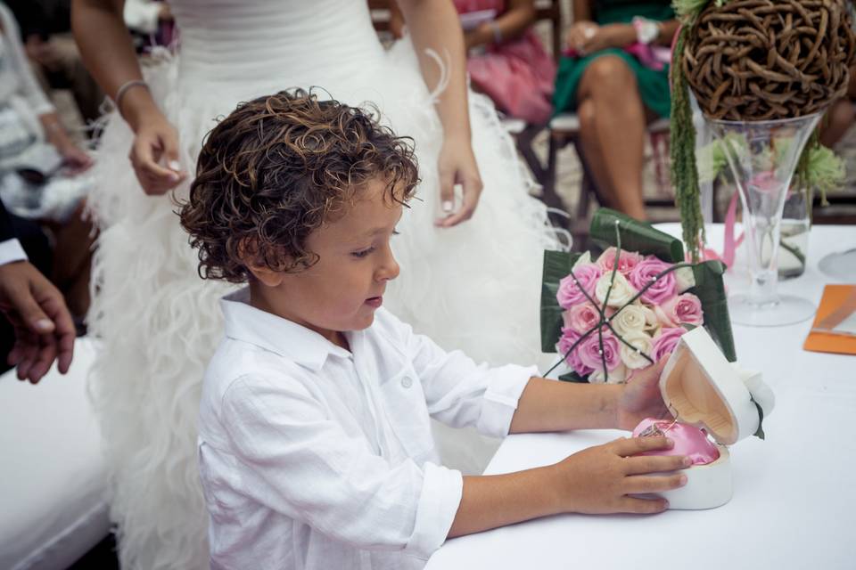 Novios ceremonia