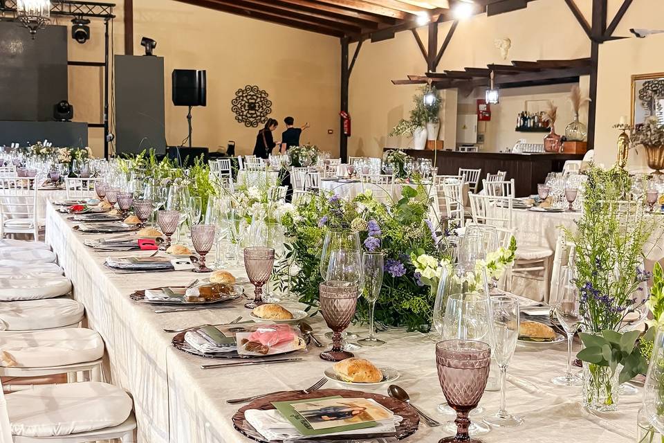 Decoración mesas