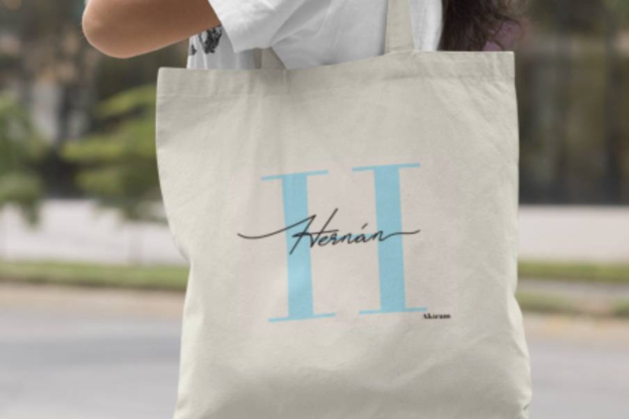 Tote bag inicial