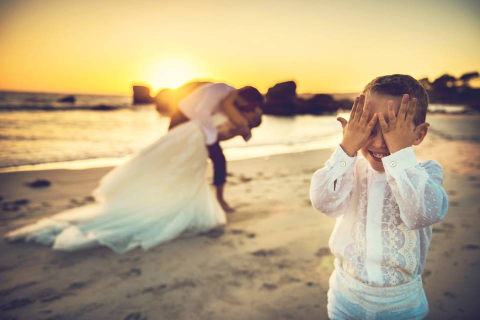 Preparativos de la novia