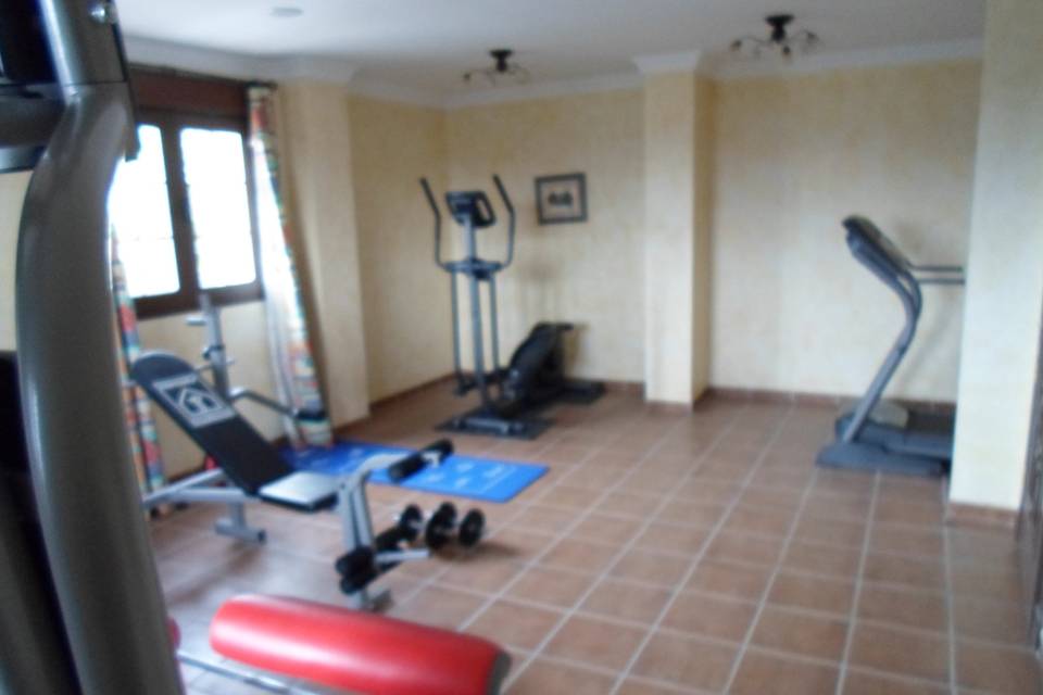 Gimnasio gratuito del hotel