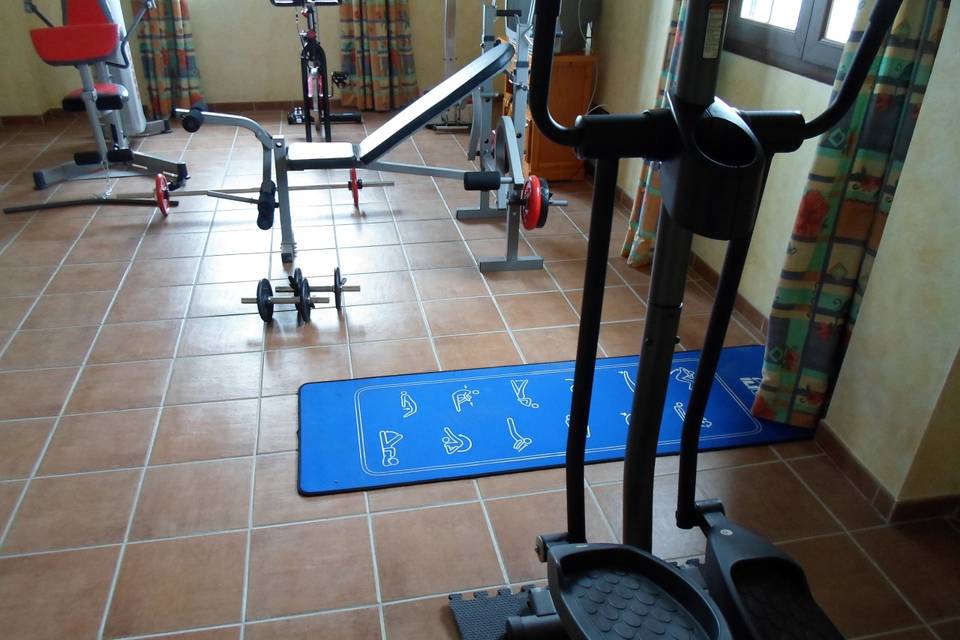 Gimnasio gratuito del hotel