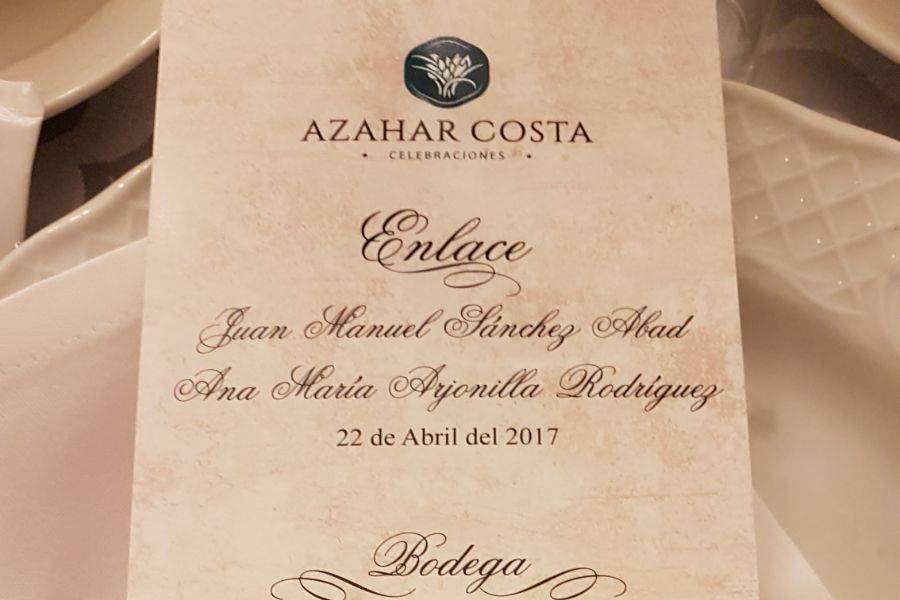 Azahar Costa Celebraciones