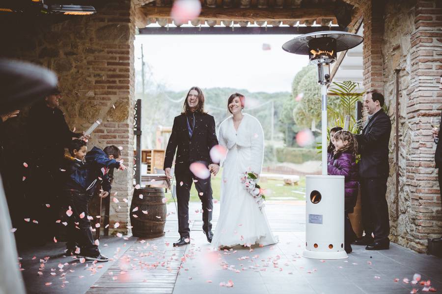 Entrada de los novios