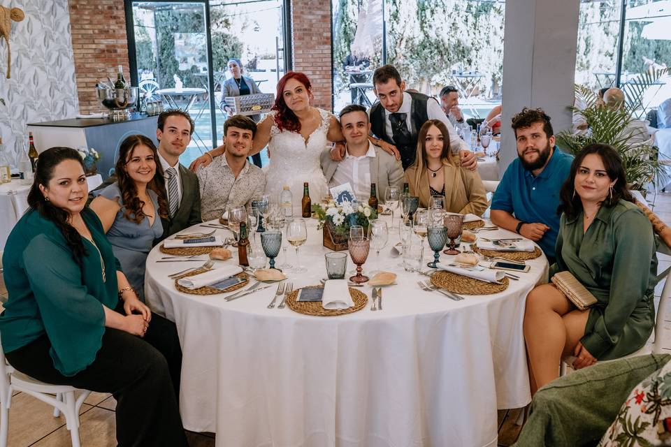 Novia e invitados