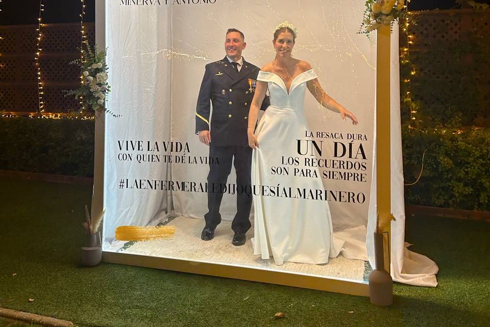 Cabina Boda de Revista