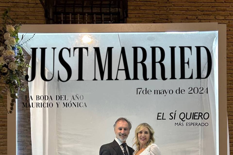 Just married