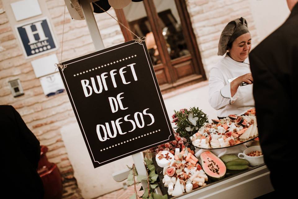 Buffet de quesos