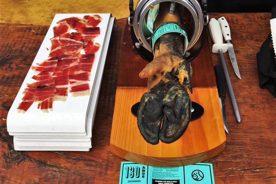 Mesa jamón