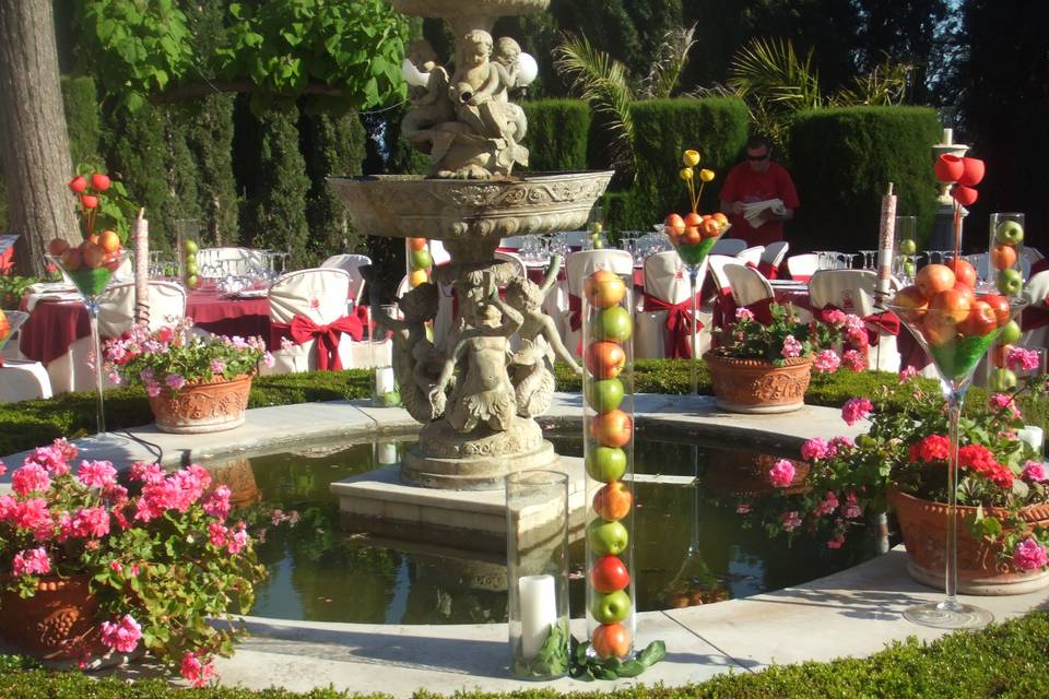 Decoracion del fuente