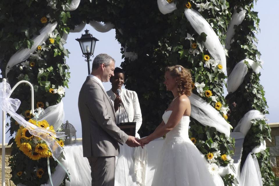 Ceremonia en un cortijo