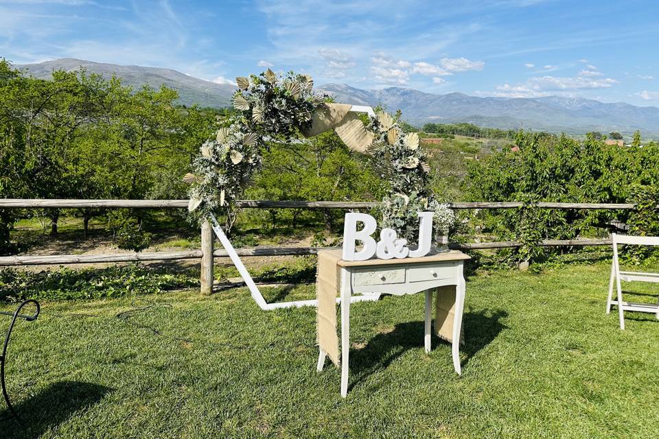 Decoración boda jardín habana