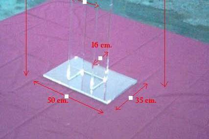 Atril Metacrilato con medidas