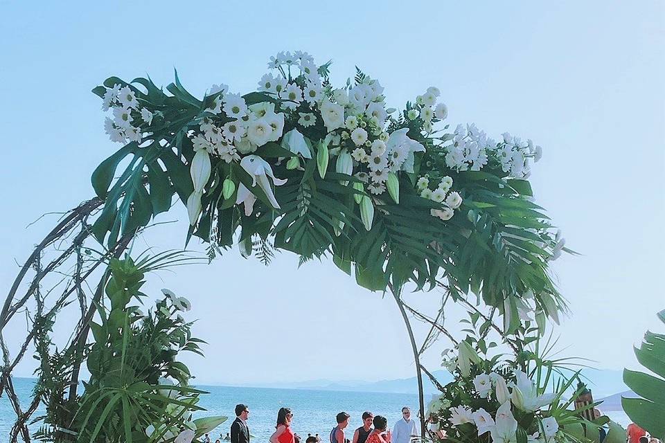 Boda en la playa