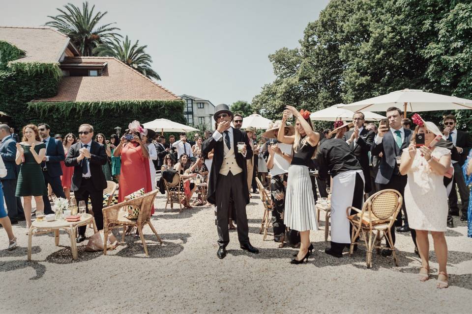 Invitados esperando