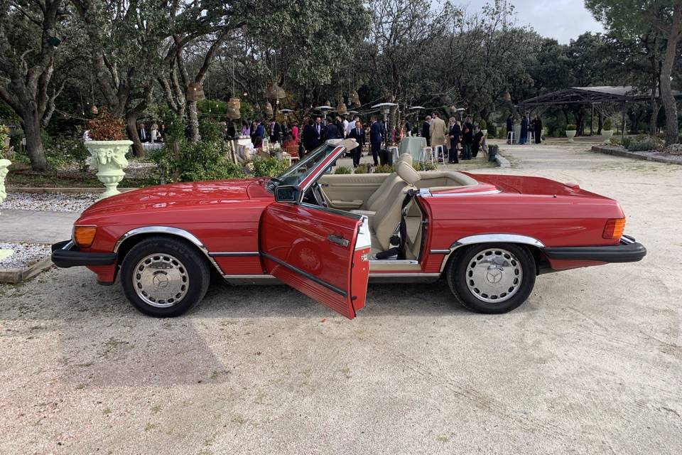 Mercedes SL cabrio