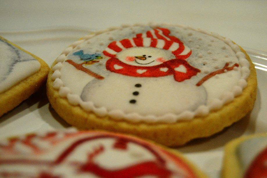 Galleta muñeco de nieve