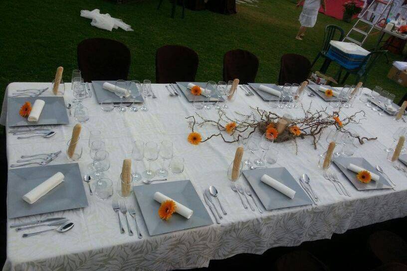 Box mesa de boda