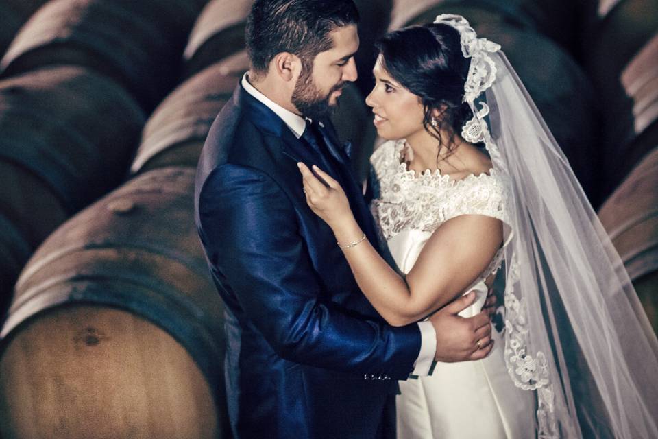 Boda en bodega