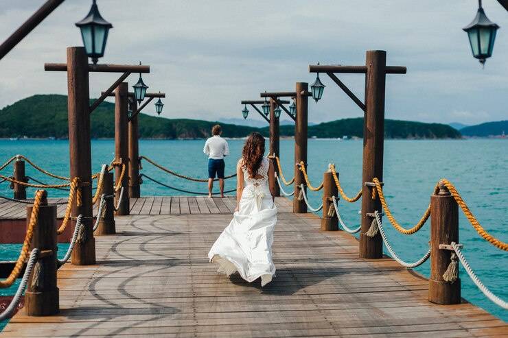 Pareja de novios en Vietnam