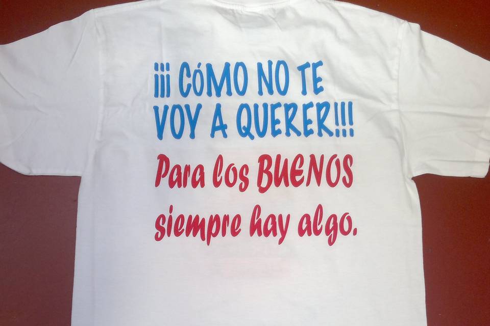 Camisetas de despedidas