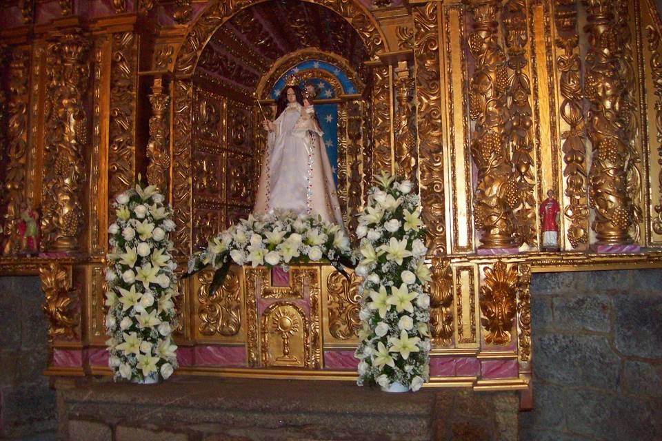 Decoración altar