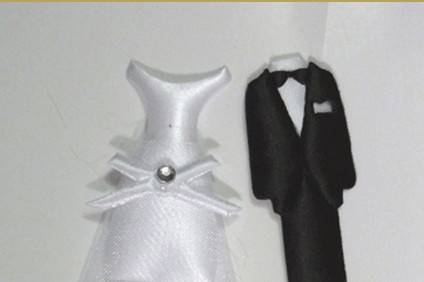 Pegatina de novios