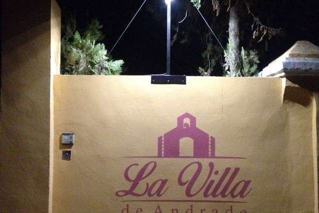 La villa entrada