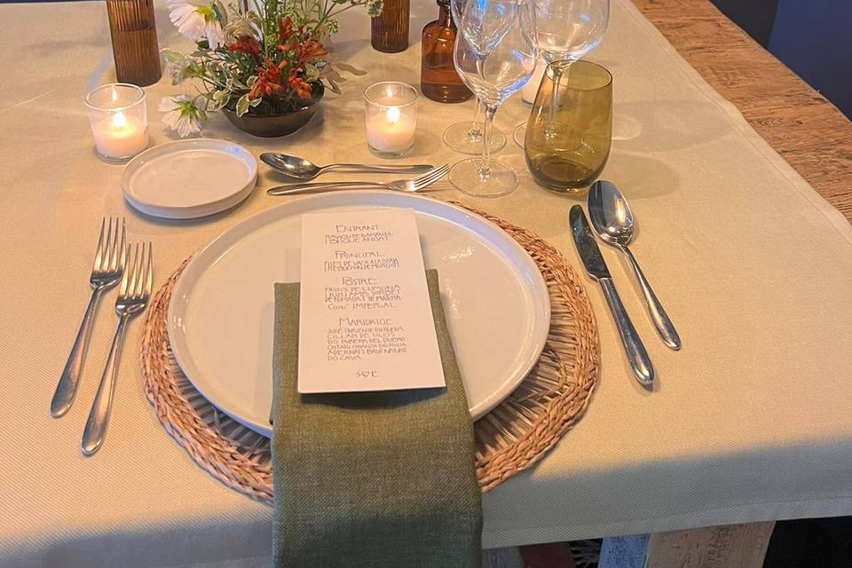 Mesa boda