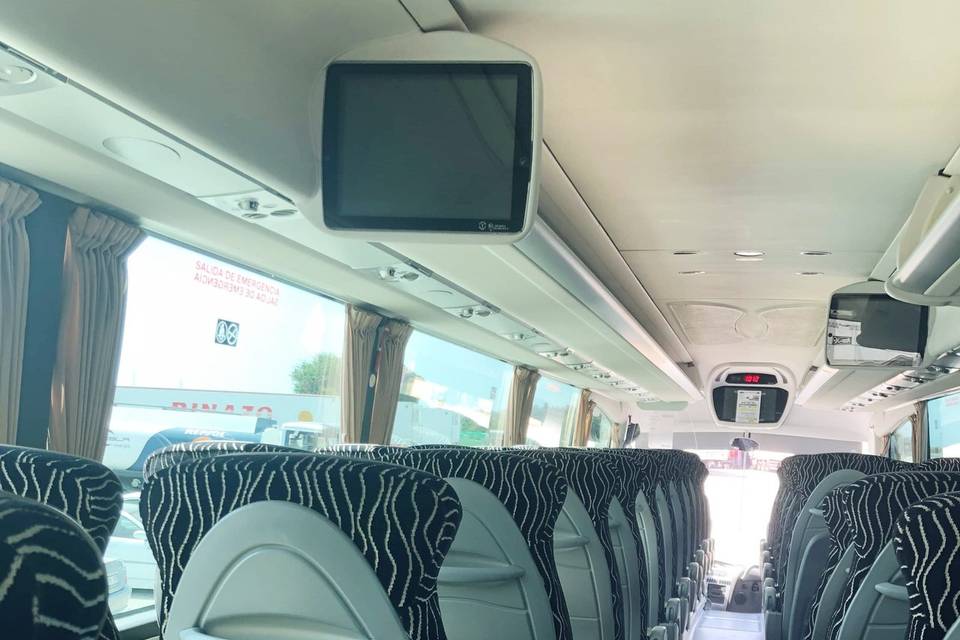 Interior autobús Vip Class