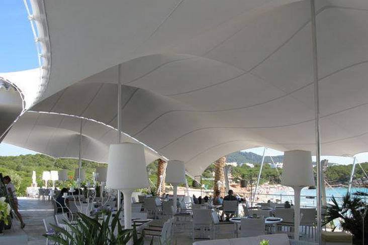 Elegante carpa para boda