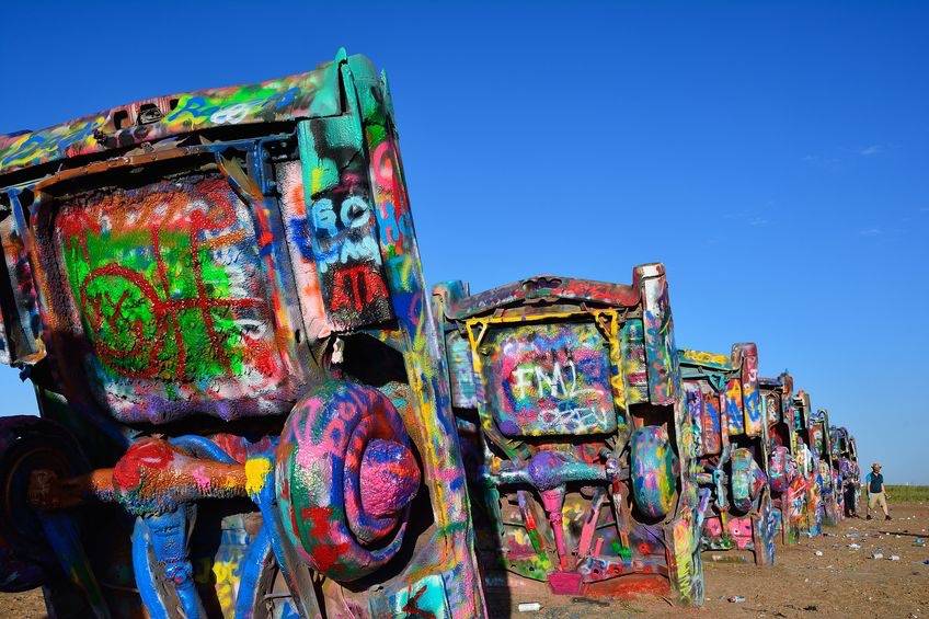 Cadillac Ranch (Ruta 66)