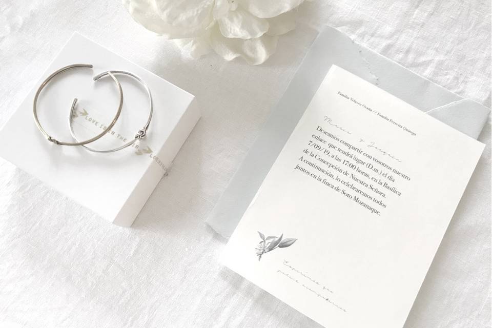 Invitación de boda