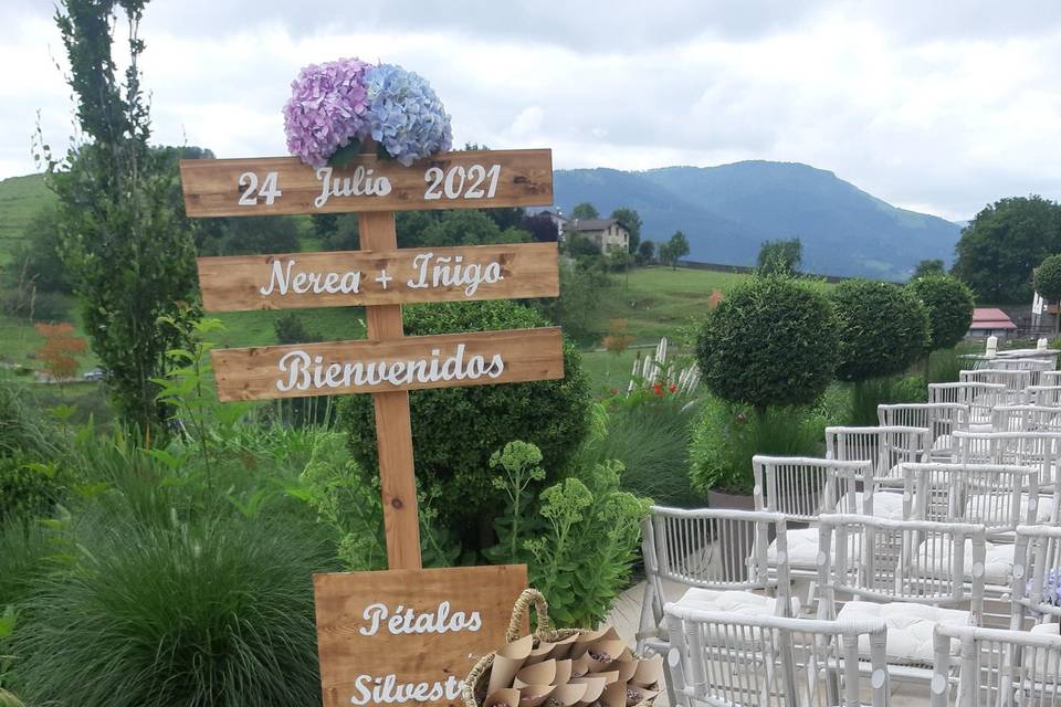 Detalles de ceremonia