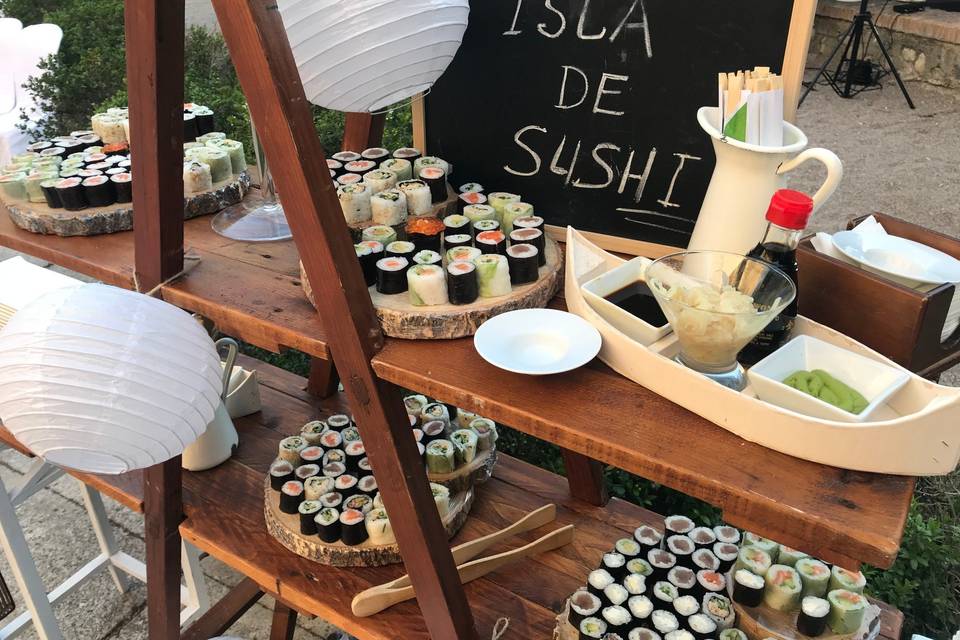 Isla de sushi