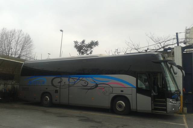 Lateral del autobús