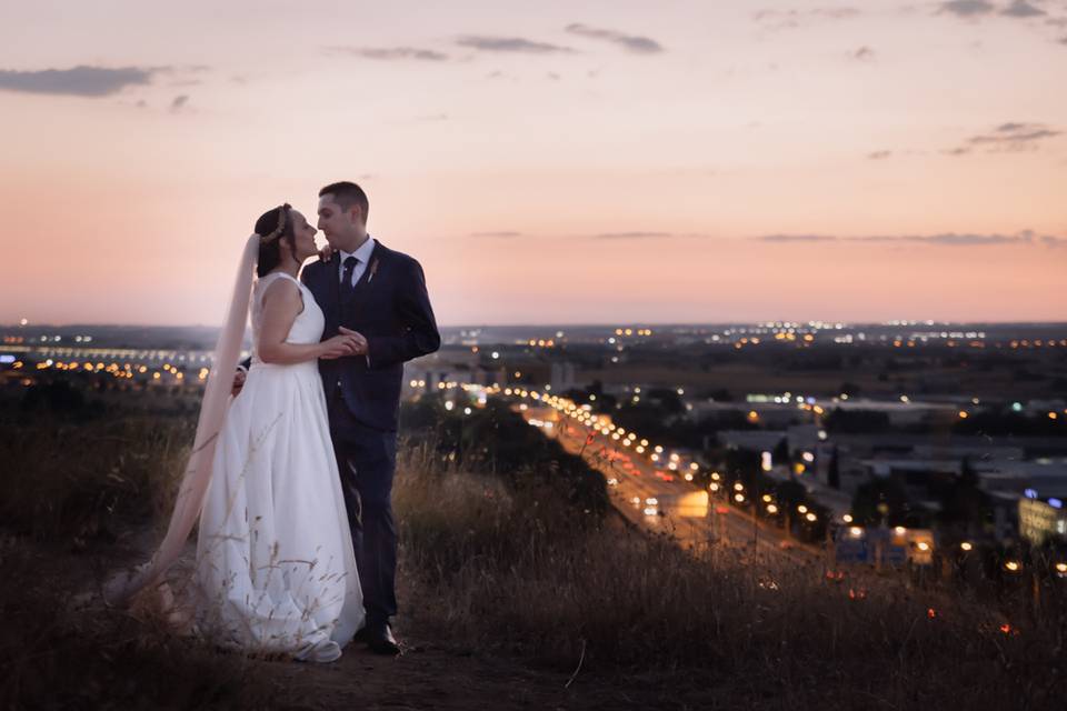 Paseo con los novios